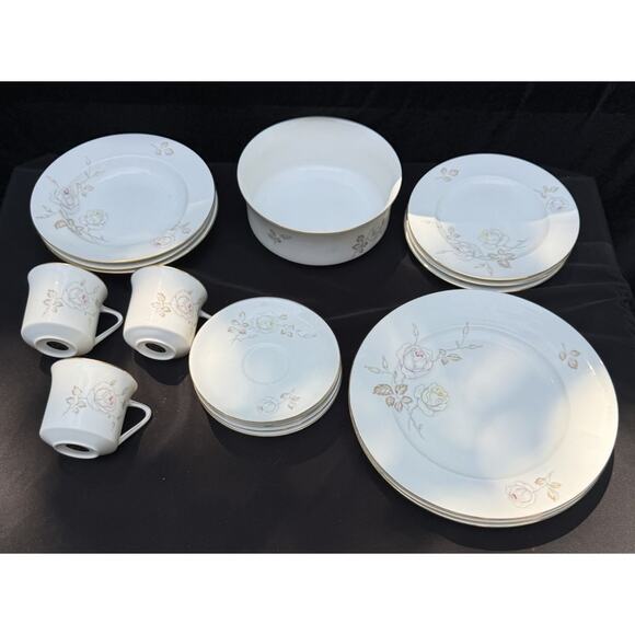 Johann Haviland Bavaria Germany Sweetheart Rose Lot Bowls Cups & More!